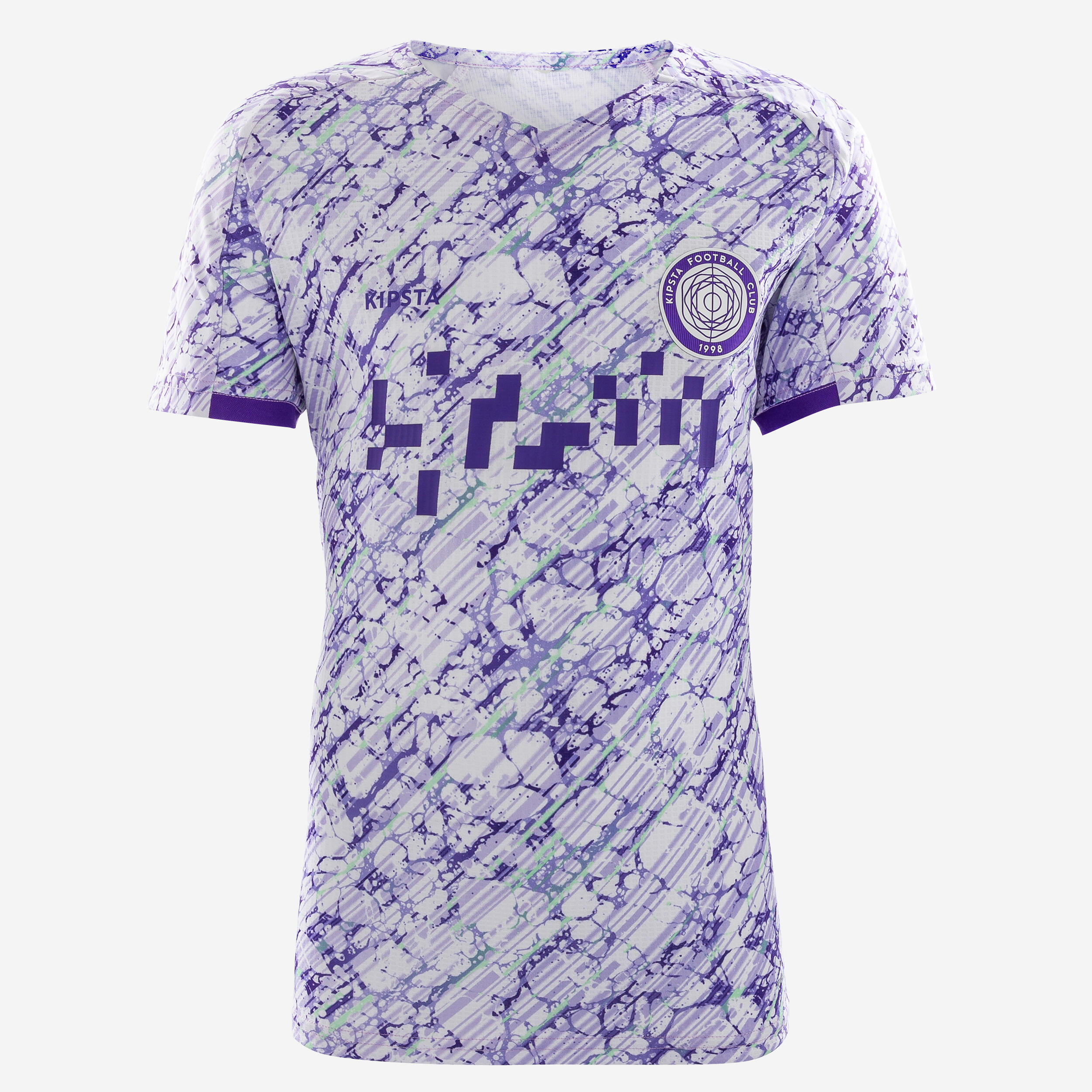 Girls' Football Shirt - Purple 2/7