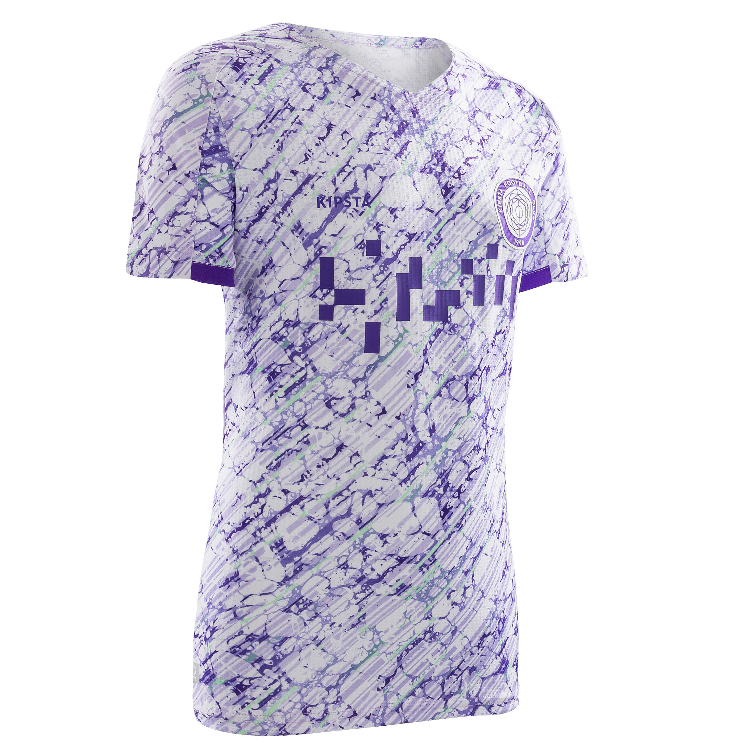 Girls' Football Shirt - Purple 1/7