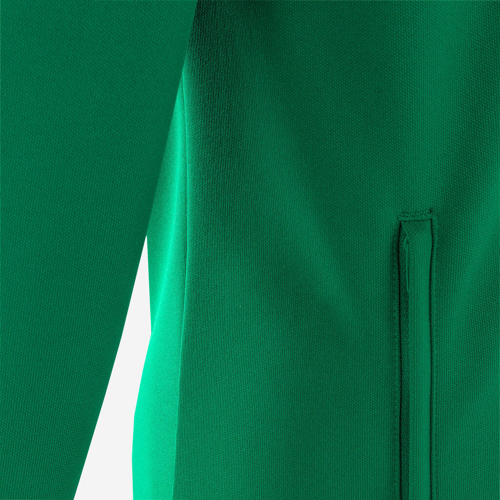Detská bunda Essential na futbalové tréningy zelená