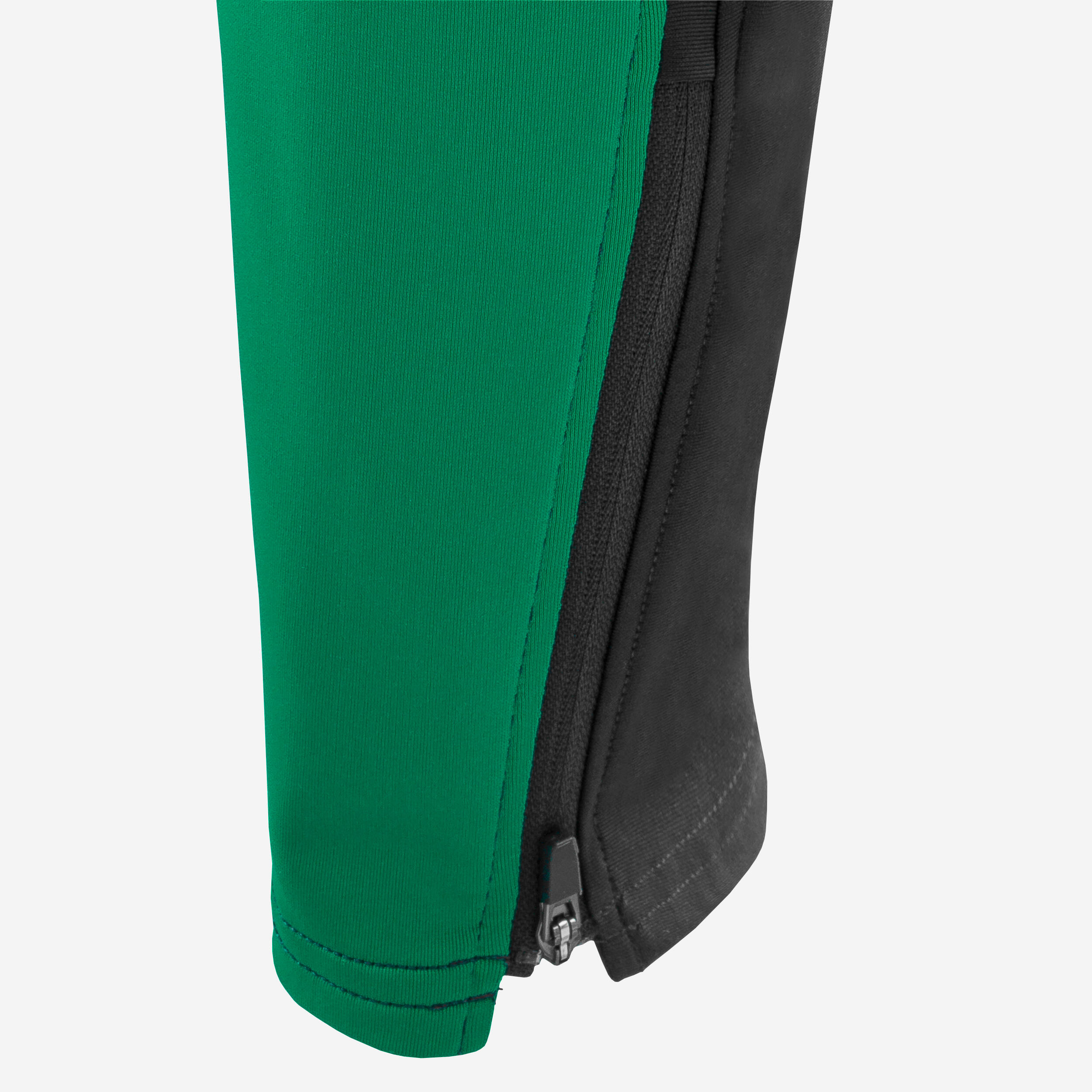 Kids' Football Bottoms Viralto Club - Carbon Grey/Green 5/6