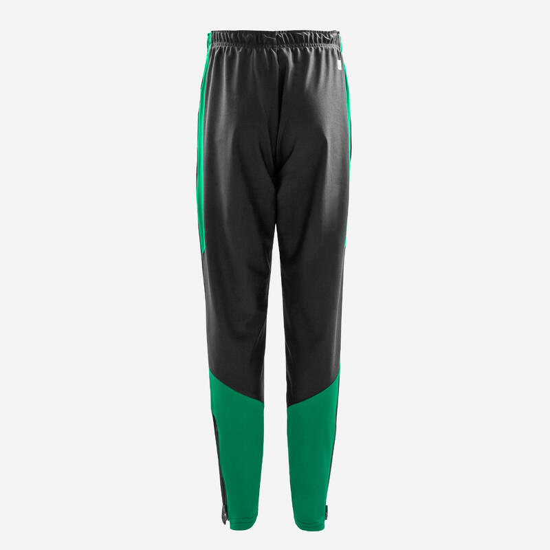 Pantalon de football VIRALTO CLUB JR gris carbone et vert