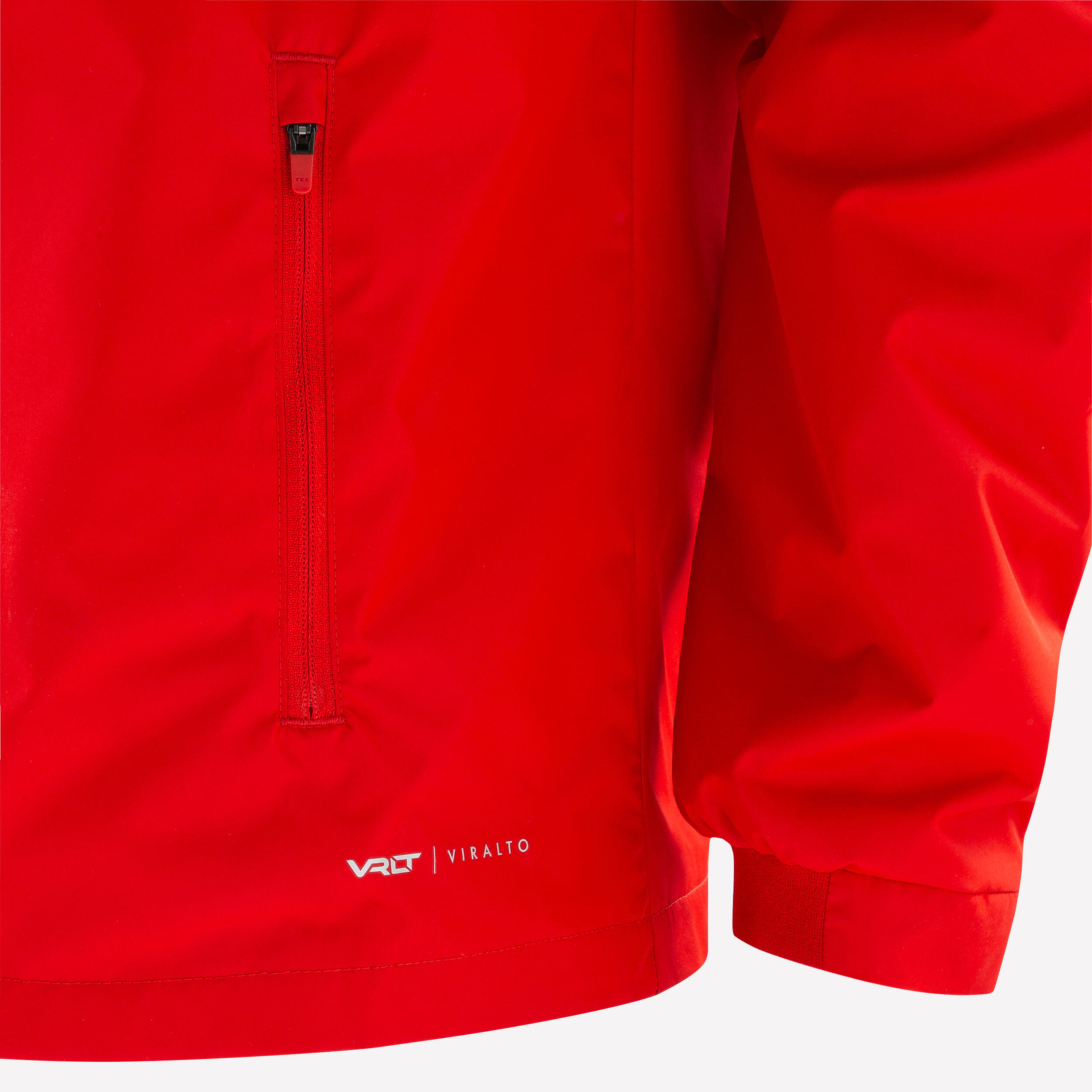 Damen/Herren Fußball Regenjacke - Viralto Club rot 6/10