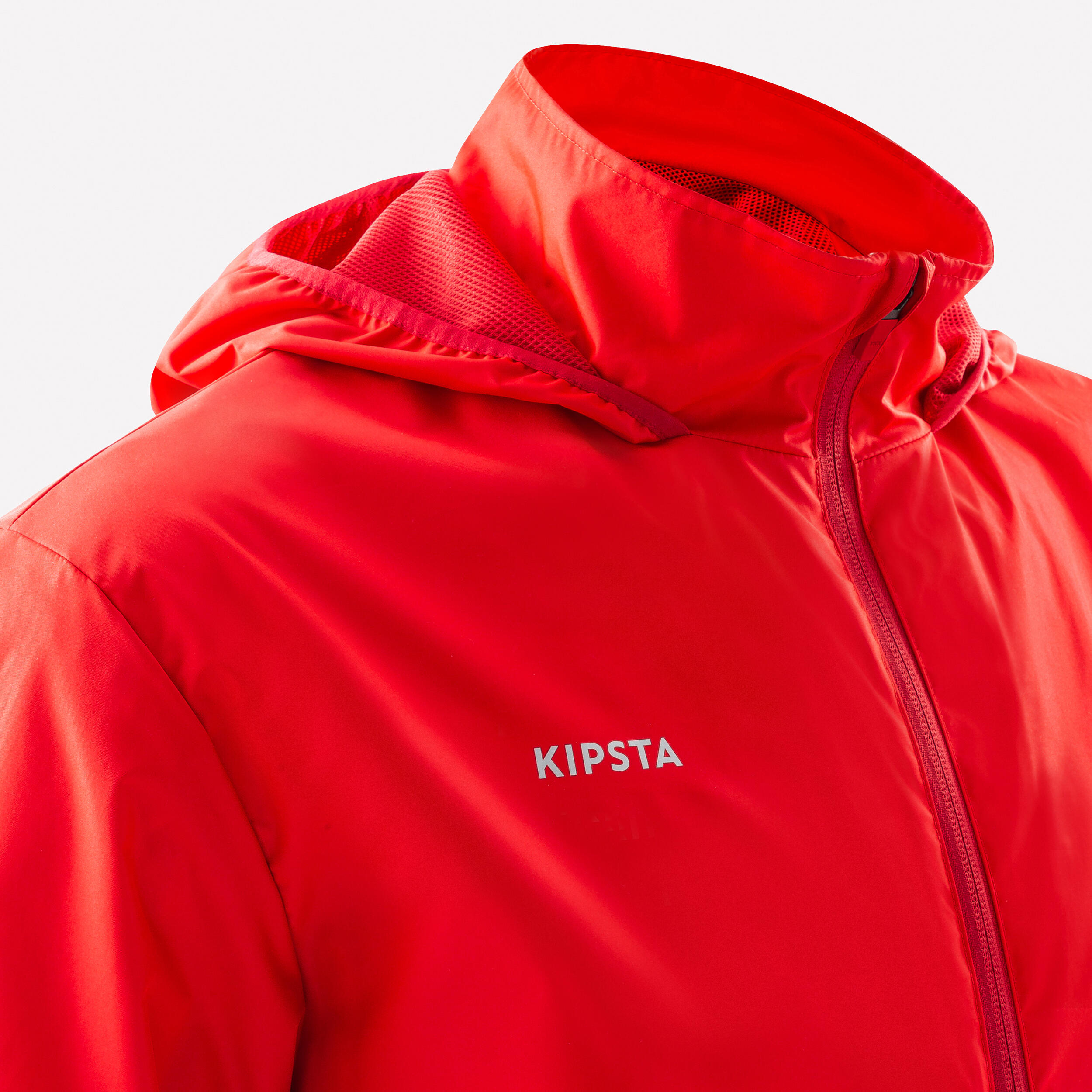 Damen/Herren Fußball Regenjacke - Viralto Club rot 4/10