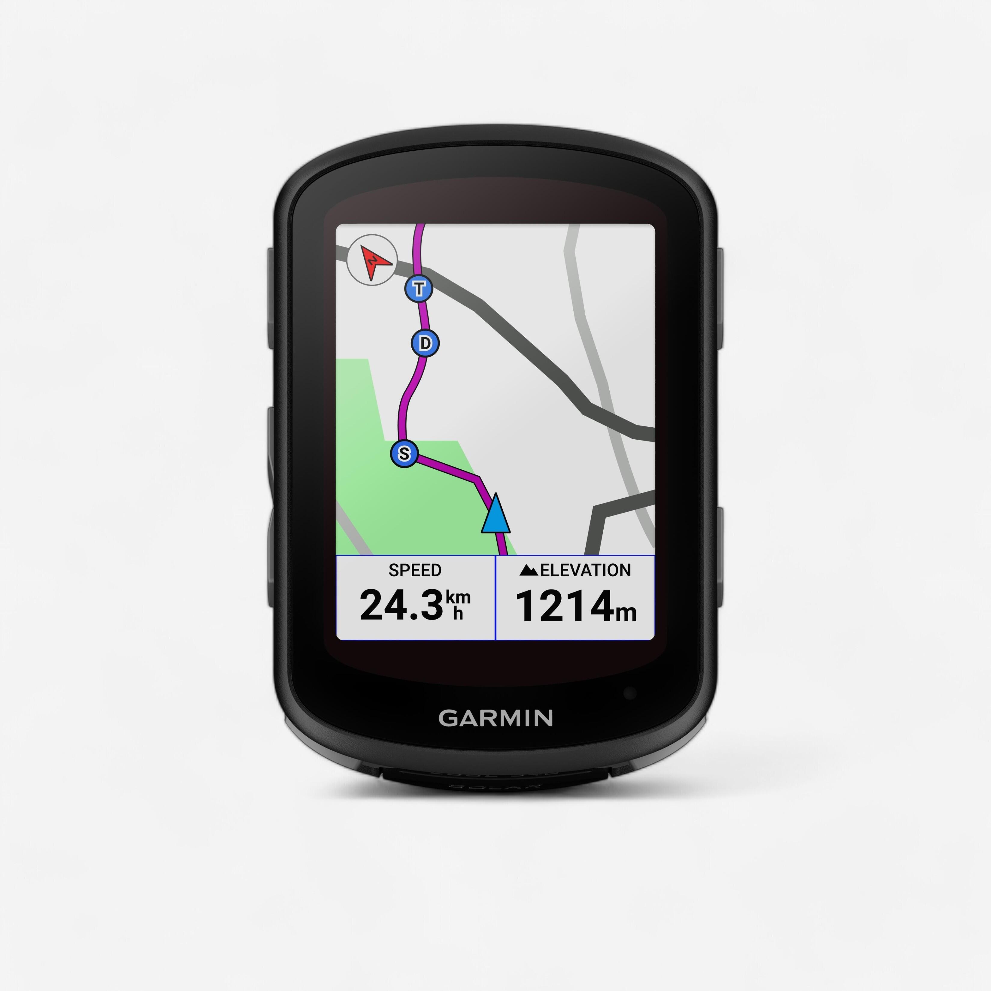 Garmin - Compteur Garmin Edge 540 Solar - Compteur Gps Vélo - Accessoires Velo - - Taille Unique - Decathlon