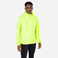 MEN'S RUN 100 HIGH-VISIBILITY WINDPROOF JACKET