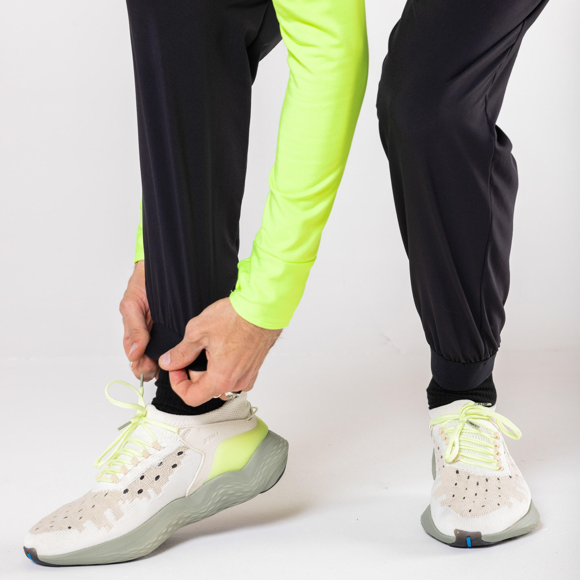 Bluza do biegania męska Kalenji Run 100 Warm Visibilite 4/14