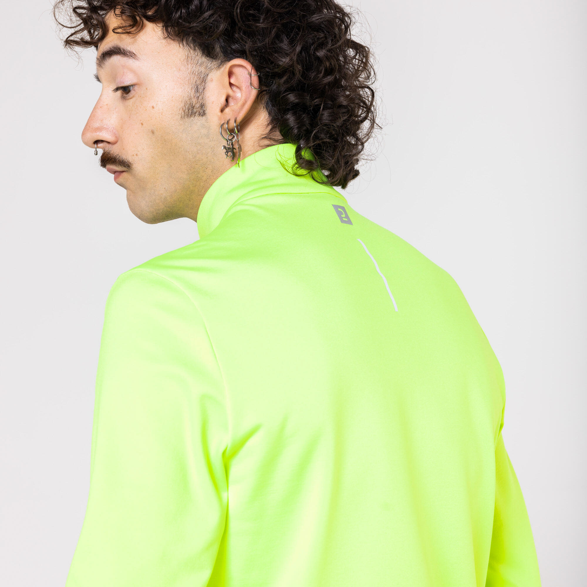 Maglia manica lunga running uomo WARM - ALTA VISIBILITA' 3/11