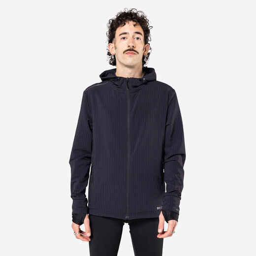 
      Men's KIPRUN RUN 500 Warm Running Jacket - Black
  