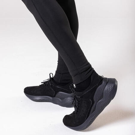 ТАЙТСЫ УТЕПЛЕННЫЕ ДЛЯ БЕГА МУЖСКИЕ RUN WARM ЧЕРНЫЕ