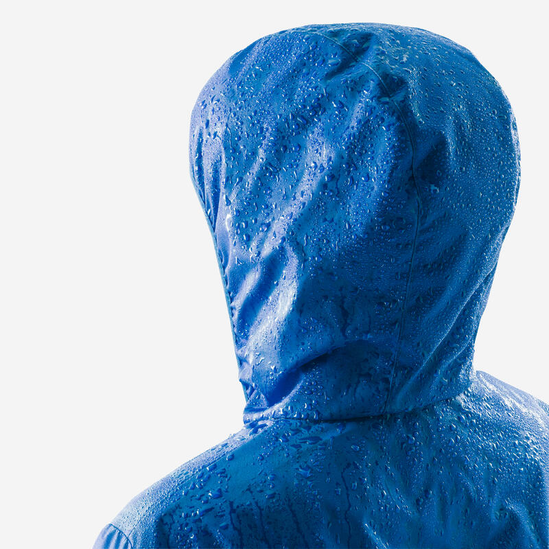 Jachetă Protecţie Ploaie Fotbal VIRALTO CLUB Albastru Copii 