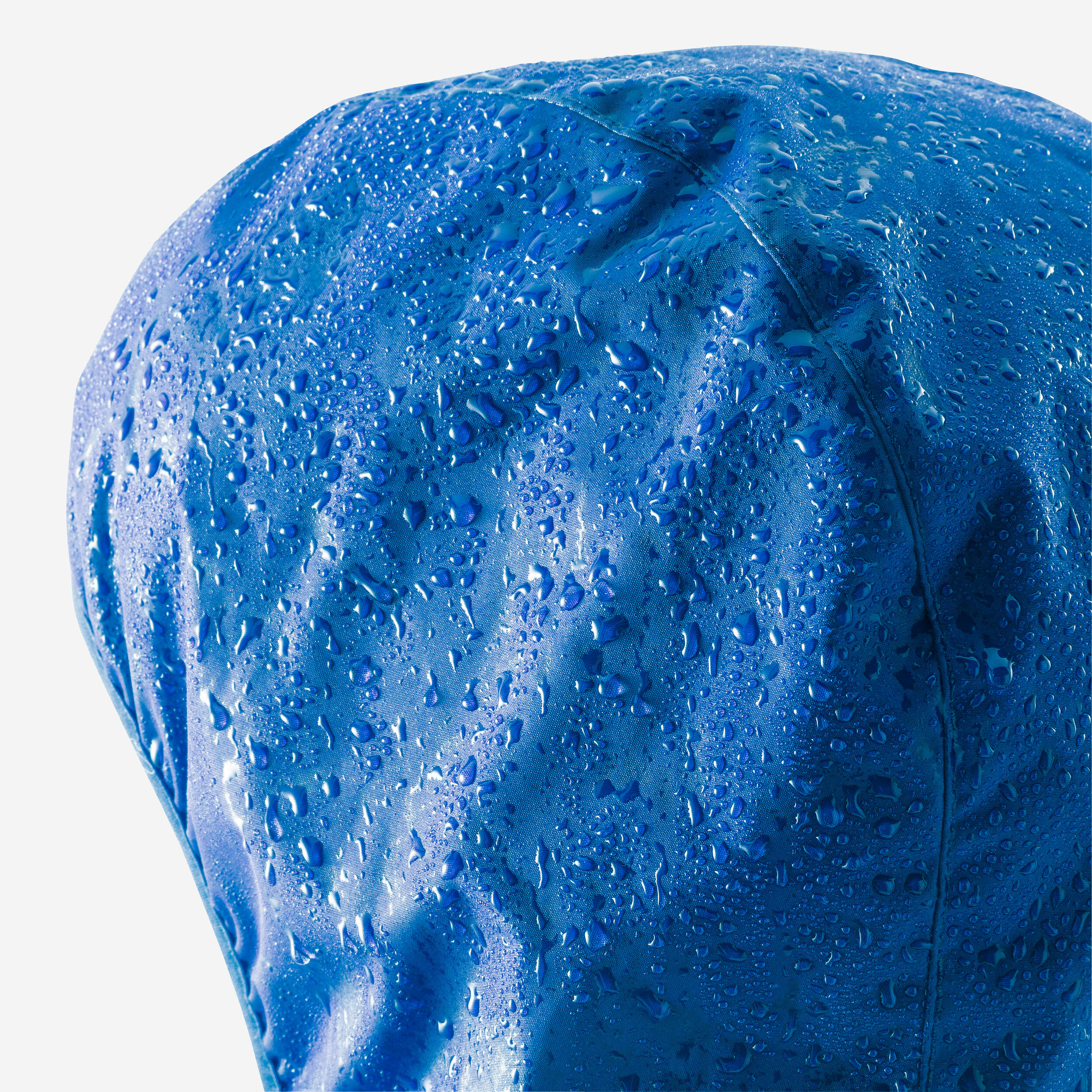 Chaqueta impermeable de fútbol niño, Viralto Club azul 7/17