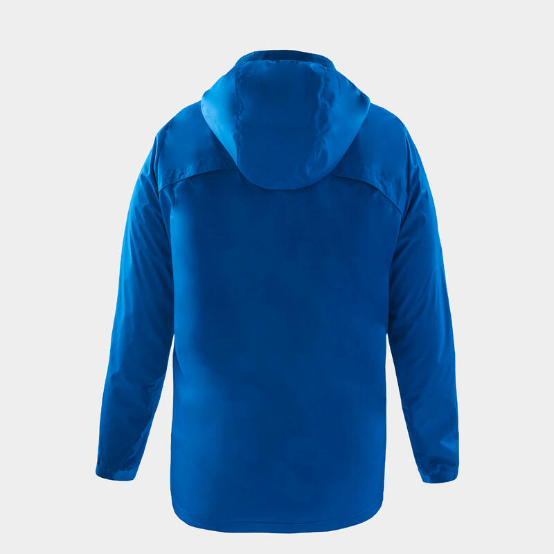 CHAQUETA IMPERMEABLE DE FÚTBOL VIRALTO CLUB JR AZUL