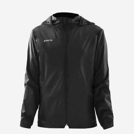 Rainproof Football Jacket Viralto Club - Black