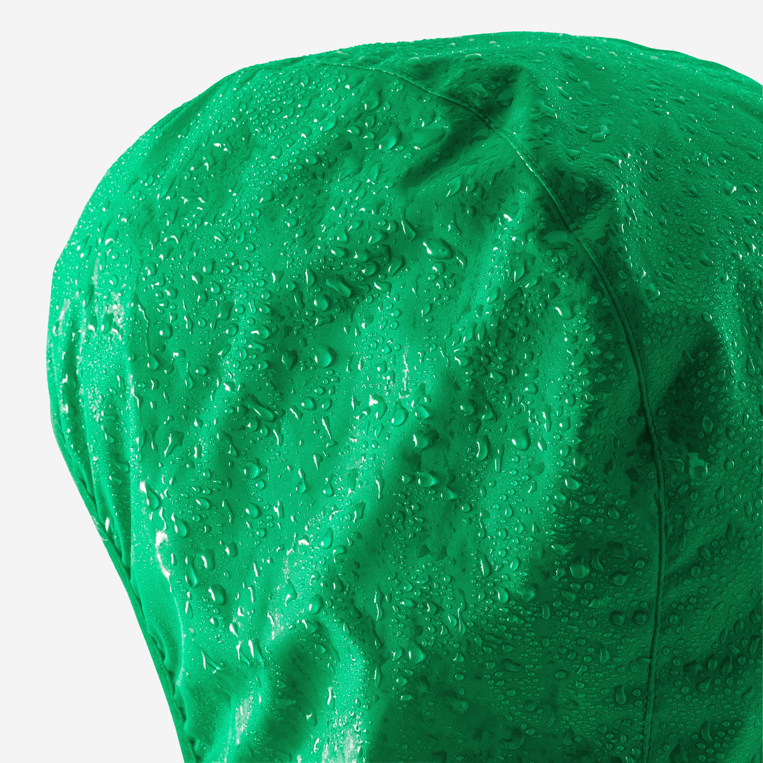 Chaqueta impermeable de fútbol niño, Viralto Club Júnior verde 8/13
