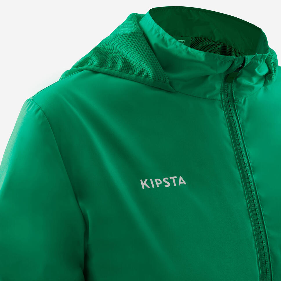 Kurtka przeciwdeszczowa piłkarska dla dzieci Kipsta Viralto Club