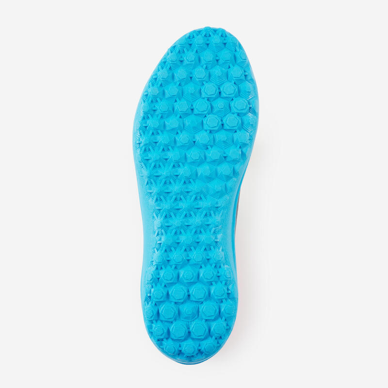 Çocuk Bağcıklı Krampon / Futbol Ayakkabısı - Mavi / Lacivert - 160 Turf