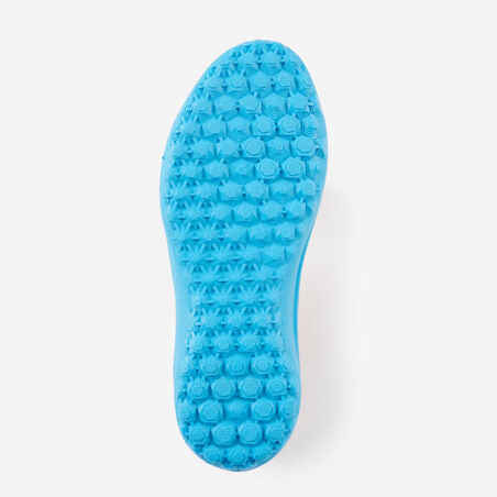 Παιδικά παπούτσια ποδοσφαίρου με σκρατς 160 Easy για γρασίδι - Μπλε μαρέν