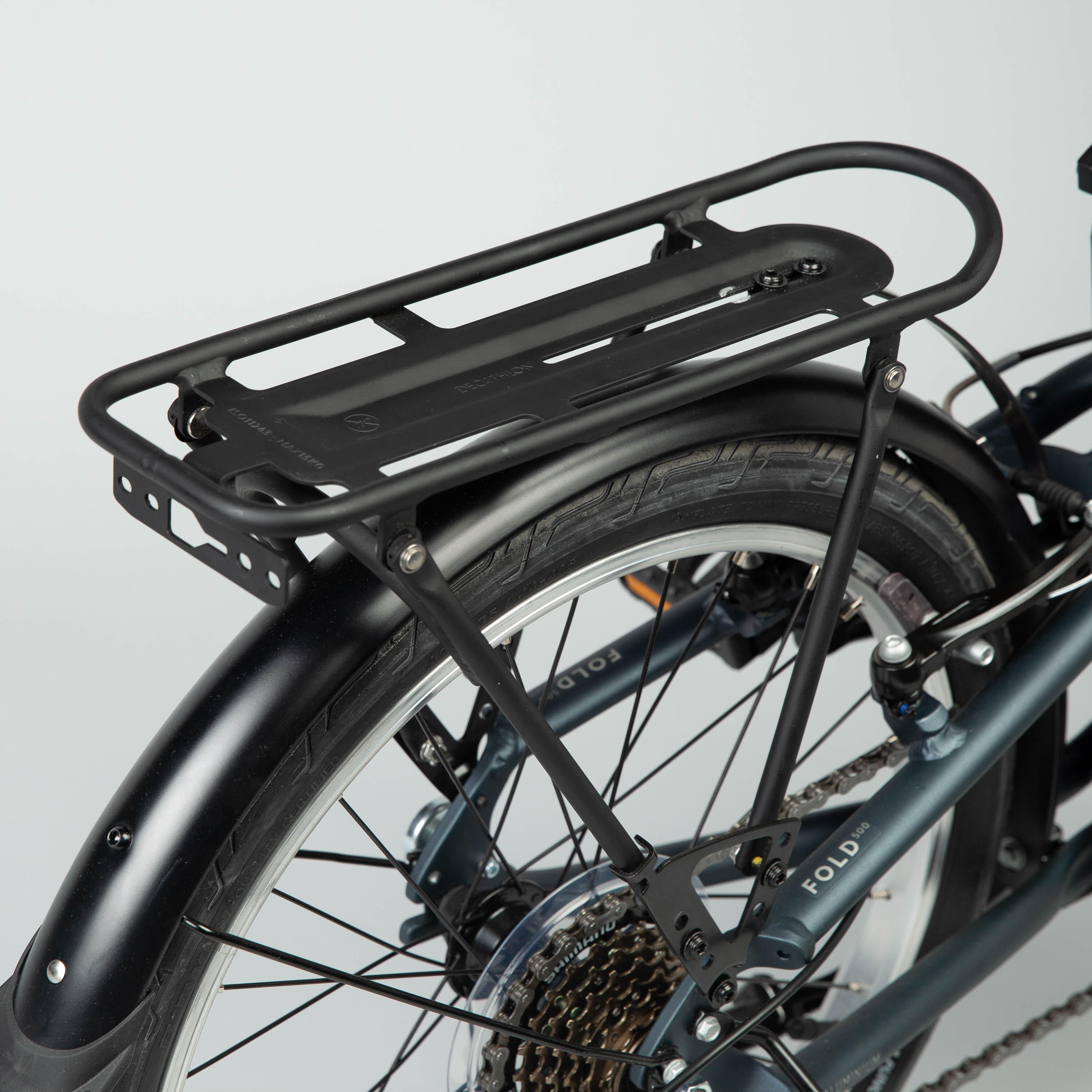 Folding Bike Pannier Rack 20" Ultra Lightweight 3/8