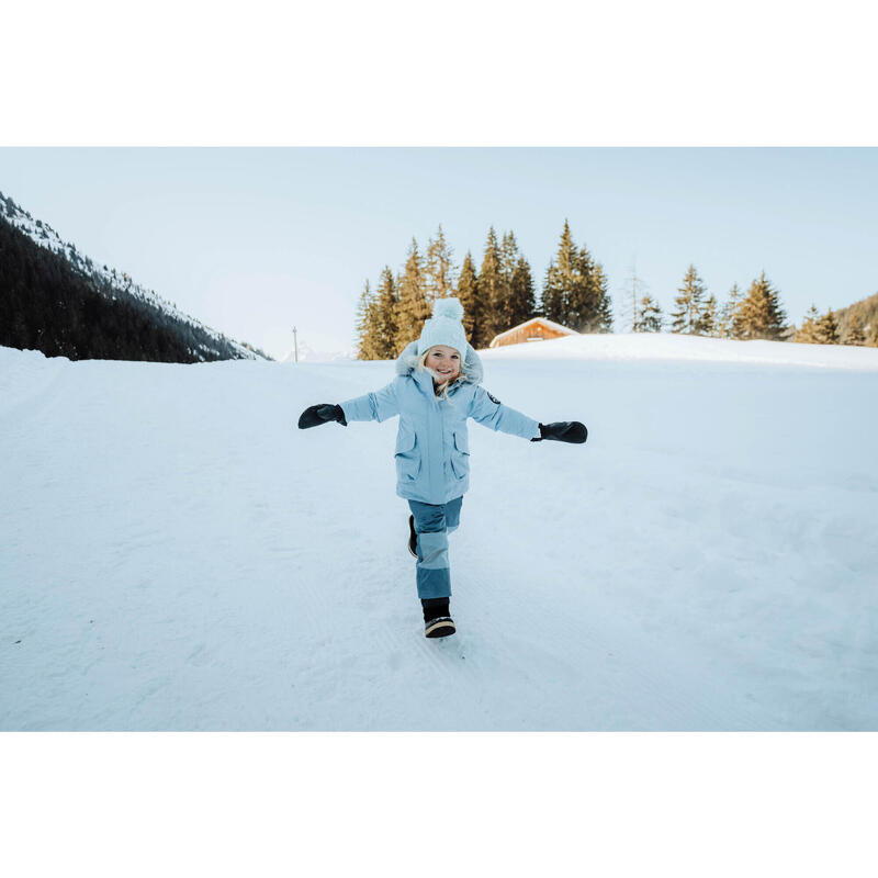 Çocuk Outdoor Parka/Kışlık Mont - 2/6 Yaş - Mavi - SH500 Mountain