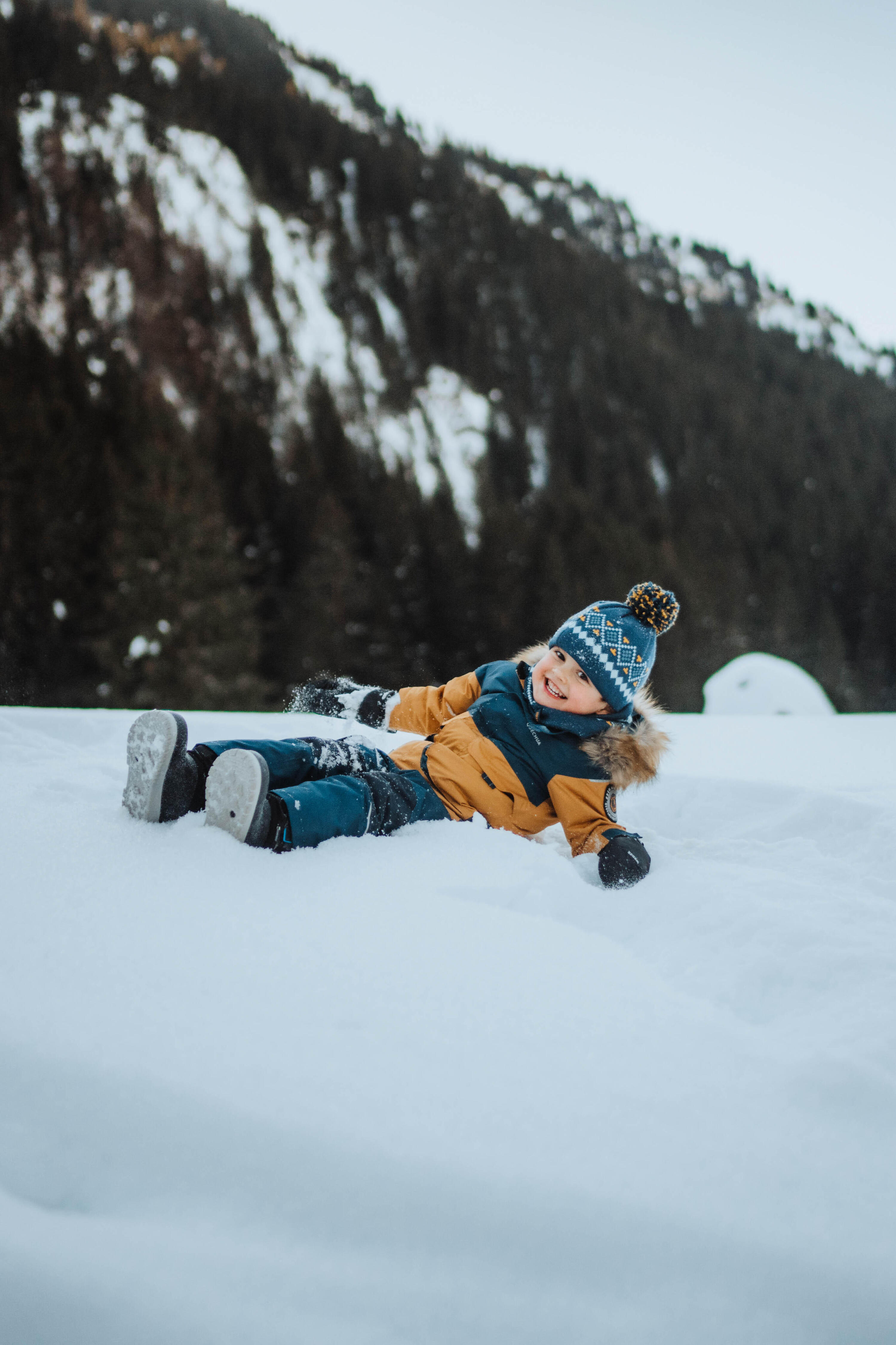 Bottes de neige chaudes imperméables de Randonnée - SH500 - ENFANT 24-38 9/10