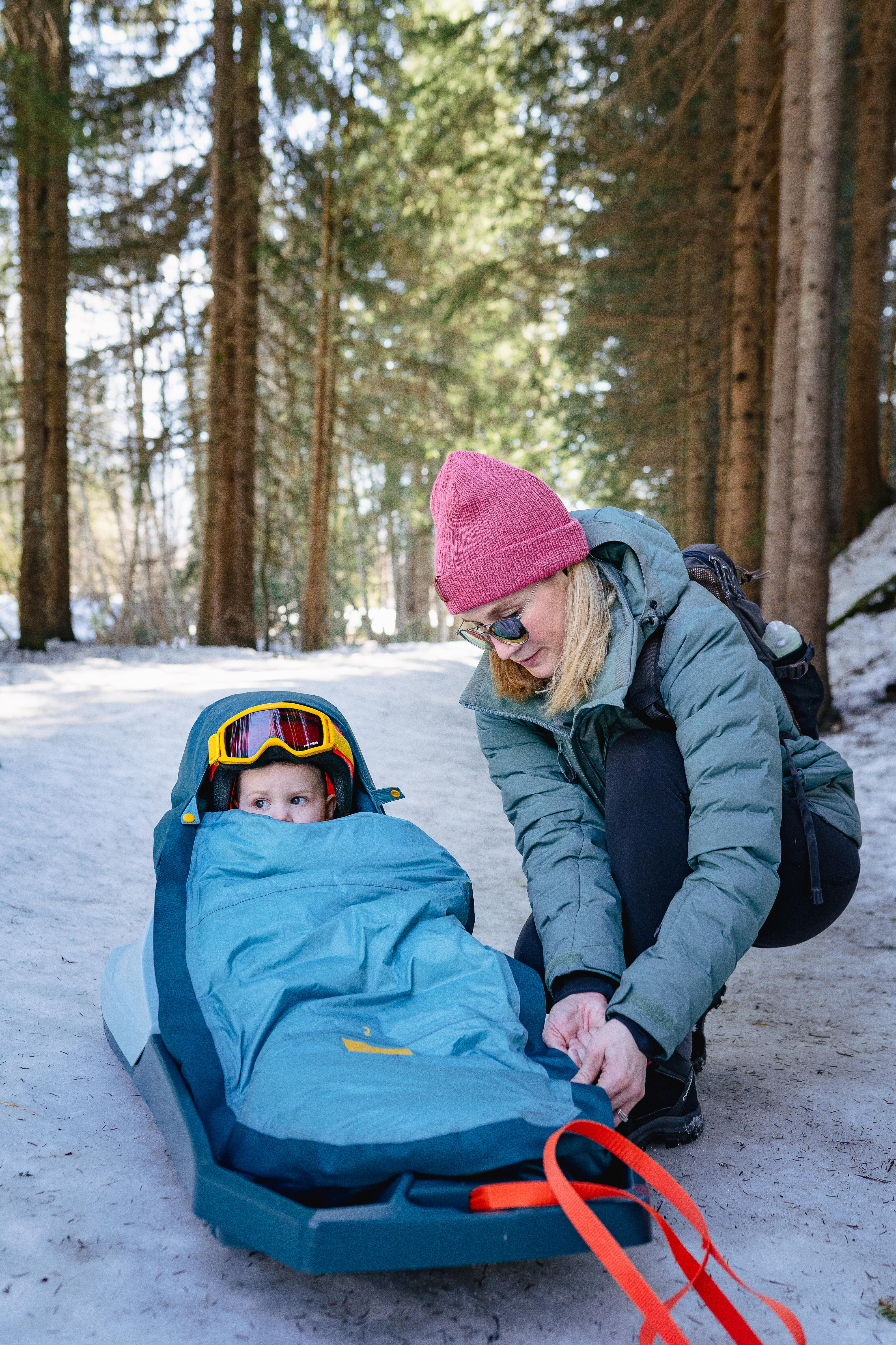 Chancelière imperméable et chaude bébé -25°C - WEDZE