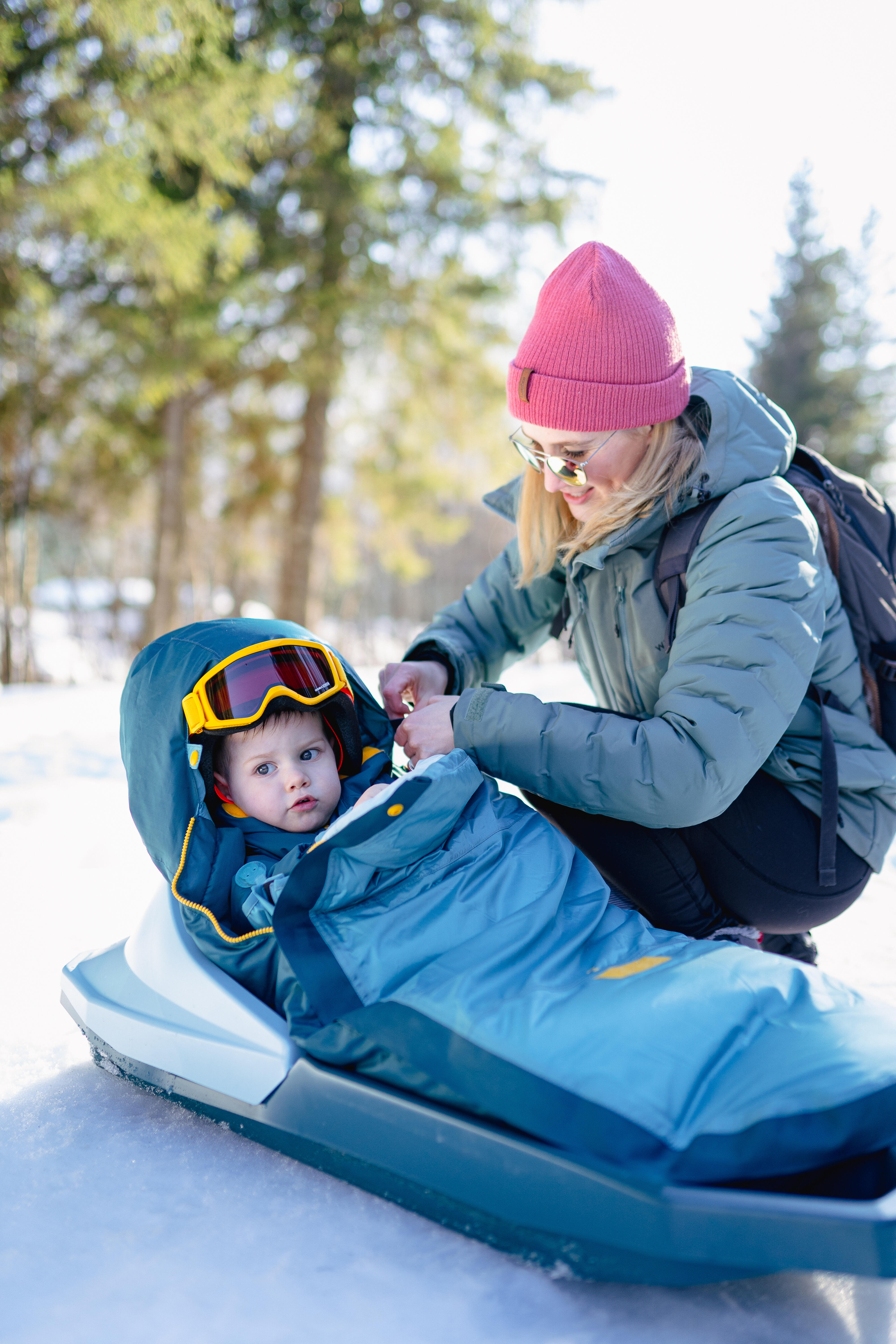 Babies' Cozy and Waterproof Stroller Blanket -25°C - WEDZE