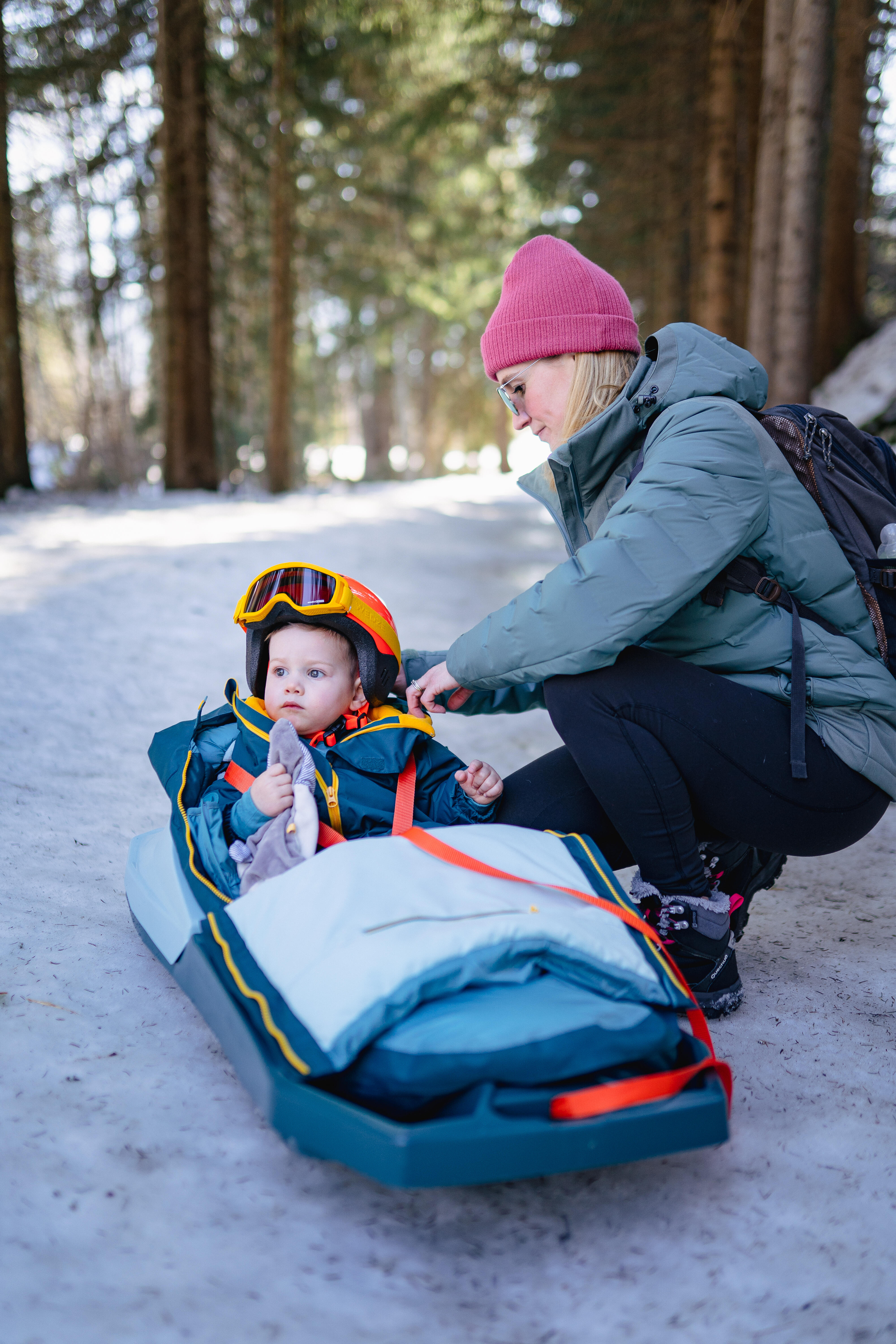 Chancelière imperméable et chaude bébé -25°C - WEDZE