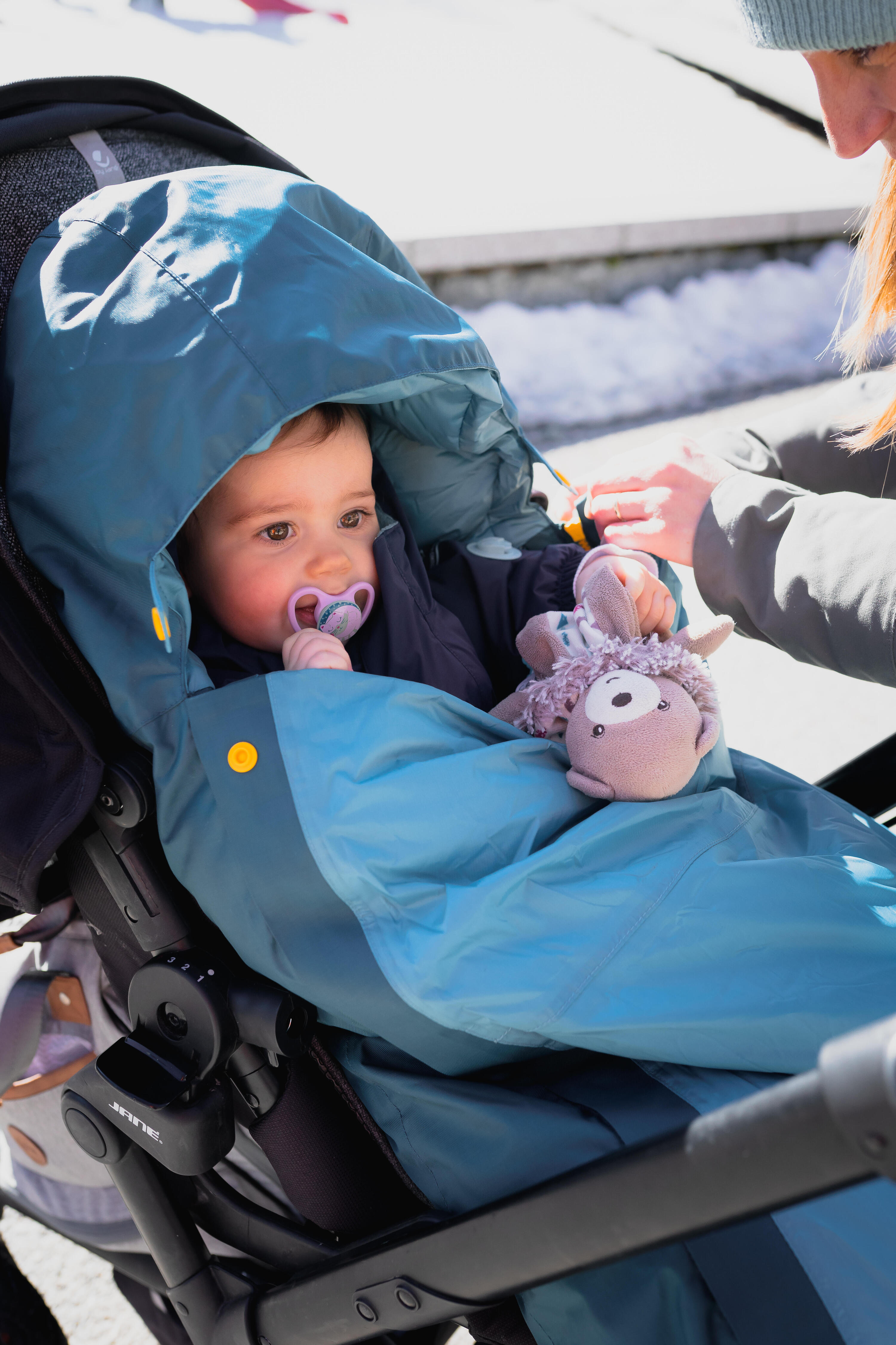 Chancelière pour poussette imperméable et chaude bébé -25°C 18/24