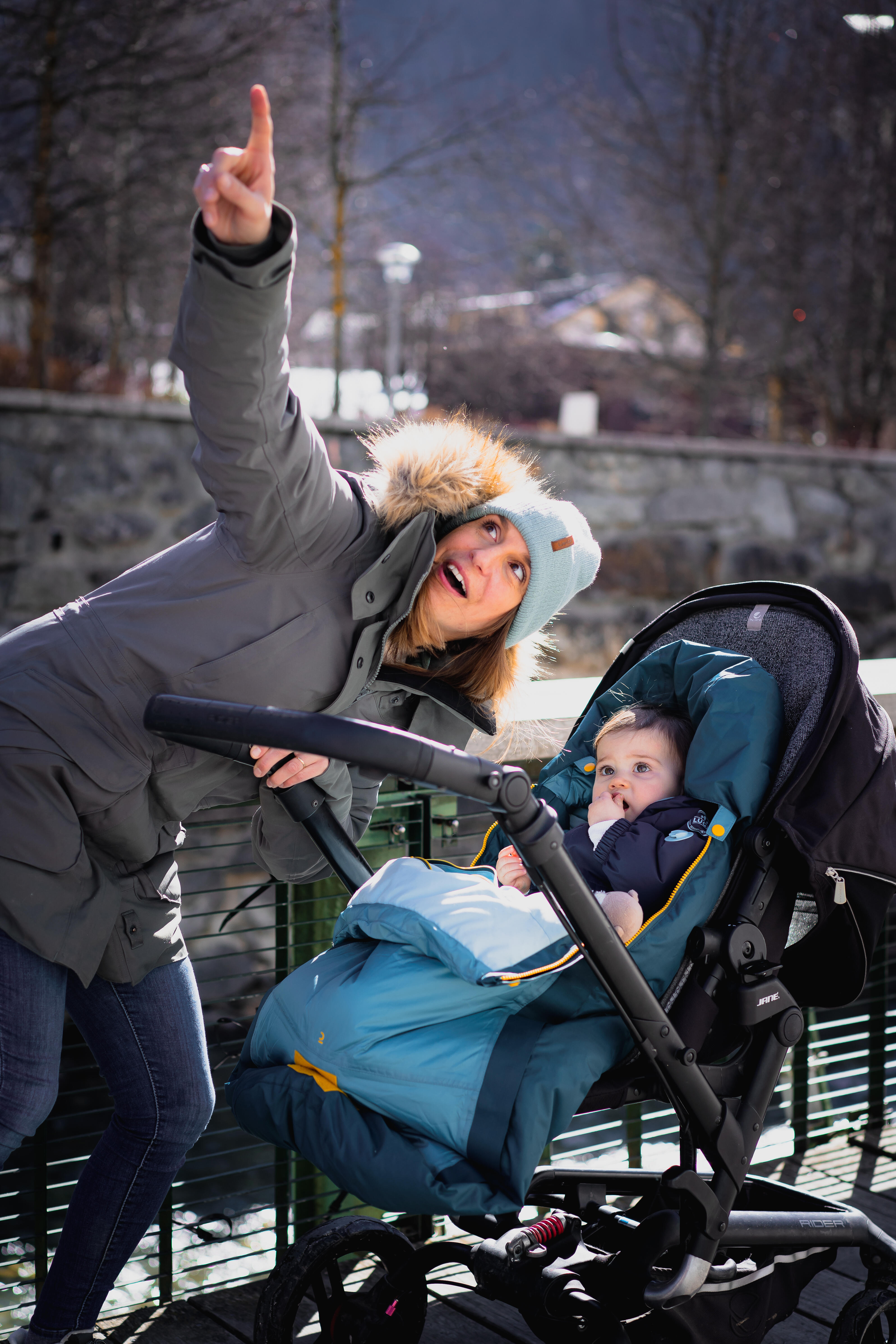 Chancelière imperméable et chaude bébé -25°C - WEDZE
