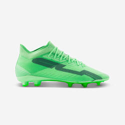 Chaussure de football adulte terrains secs CLR FG Néon Green Speed