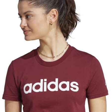 Women's Low-Impact Fitness T-Shirt - Red
