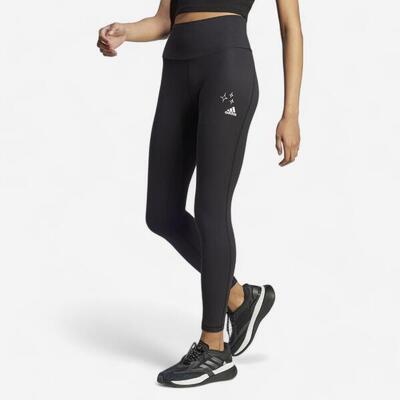 Adidas Leggings Damen - Brand Love schwarz