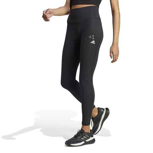 
      Women's Low-Impact Fitness Leggings Brand Love - Black
  