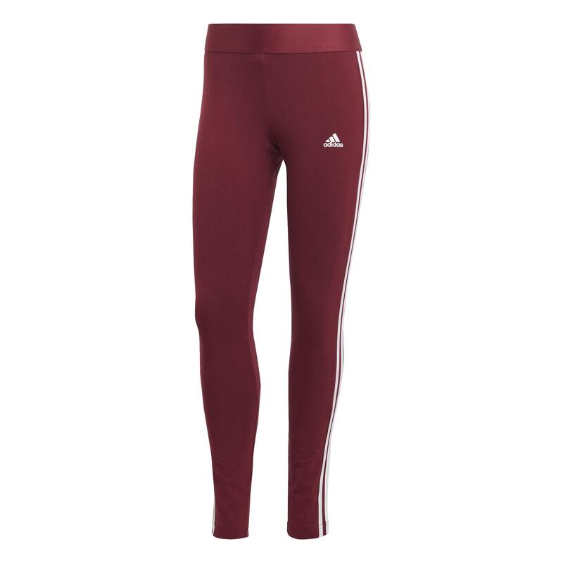 LEGGING VOOR FITNESS EN SOFT TRAINING DAMES ROOD