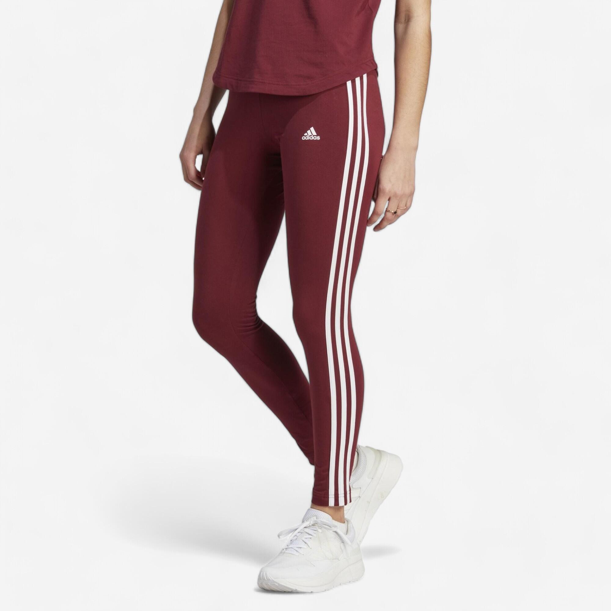 Legging rouge shop adidas femme