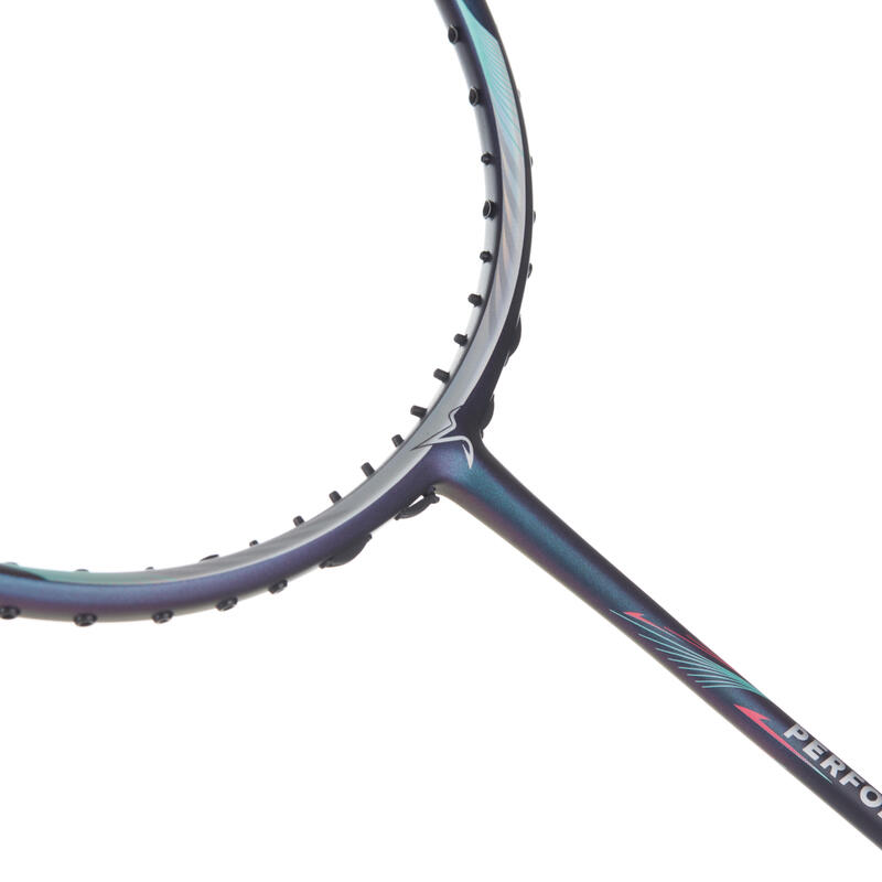 Badmintonracket voor volwassenen BR Perform 990 Pro paars onbespannen