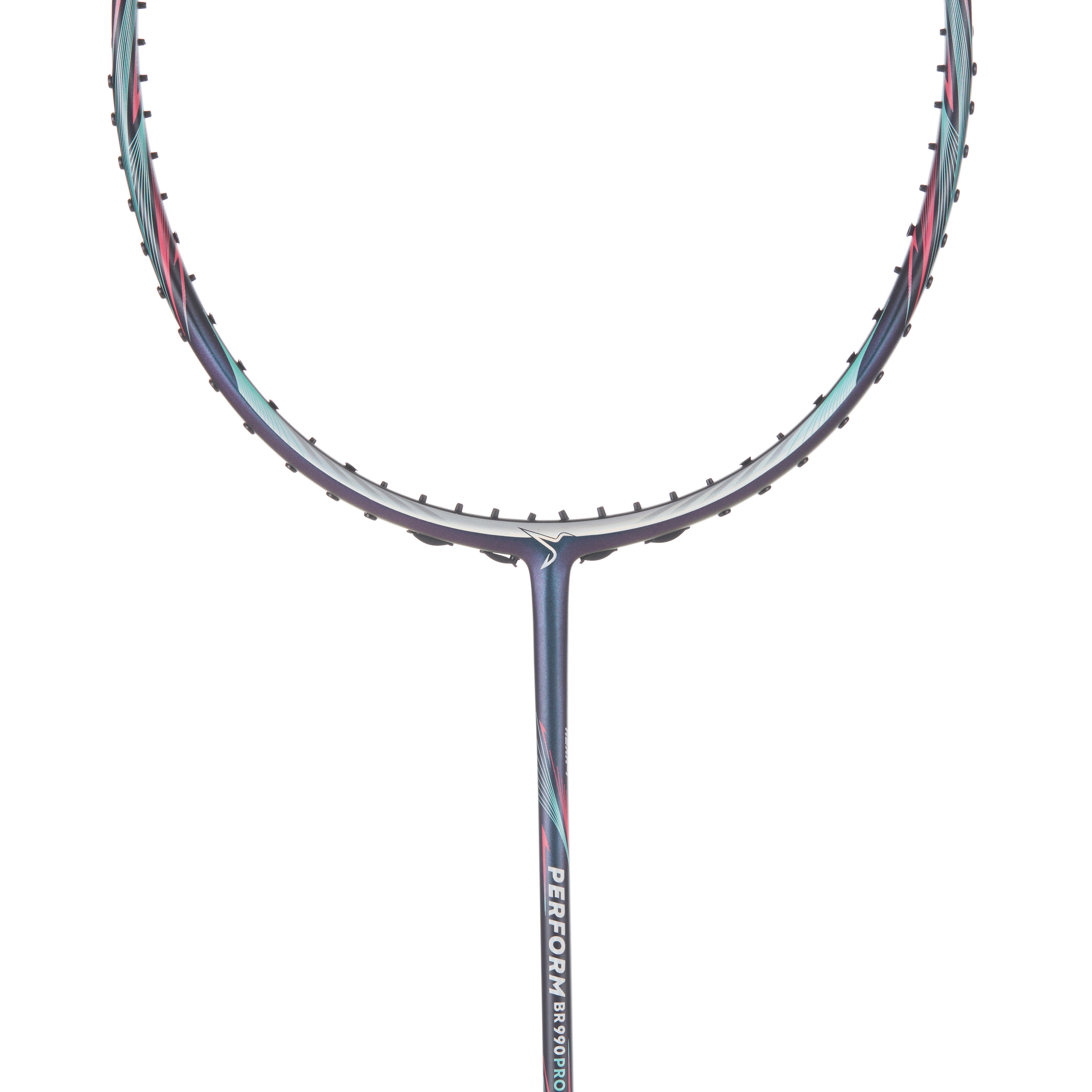 Adult Badminton Carbon Racket BR Perform 990 Pro (Unstrung) - Purple