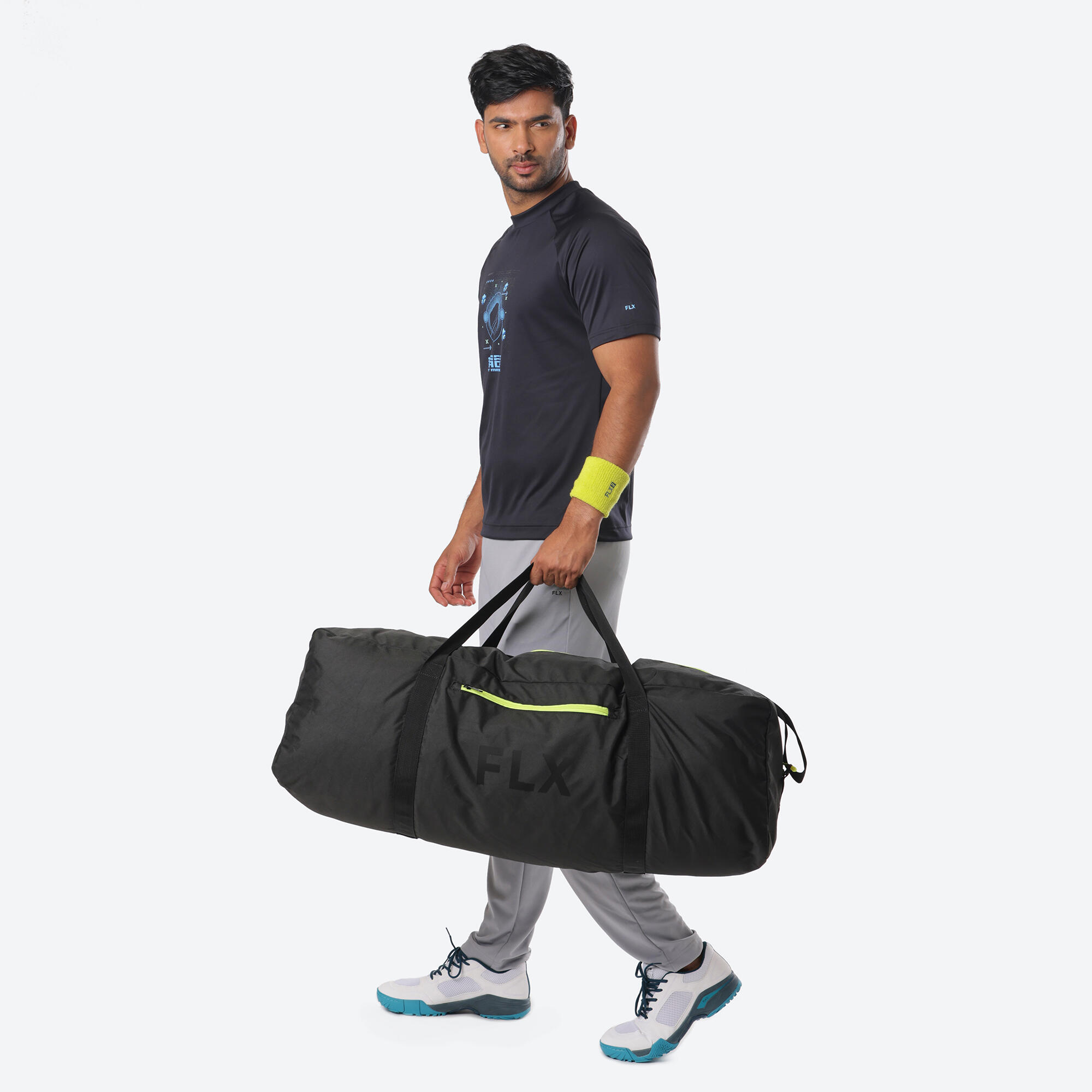 Cricket Kit Bag 90 L Duffle Black