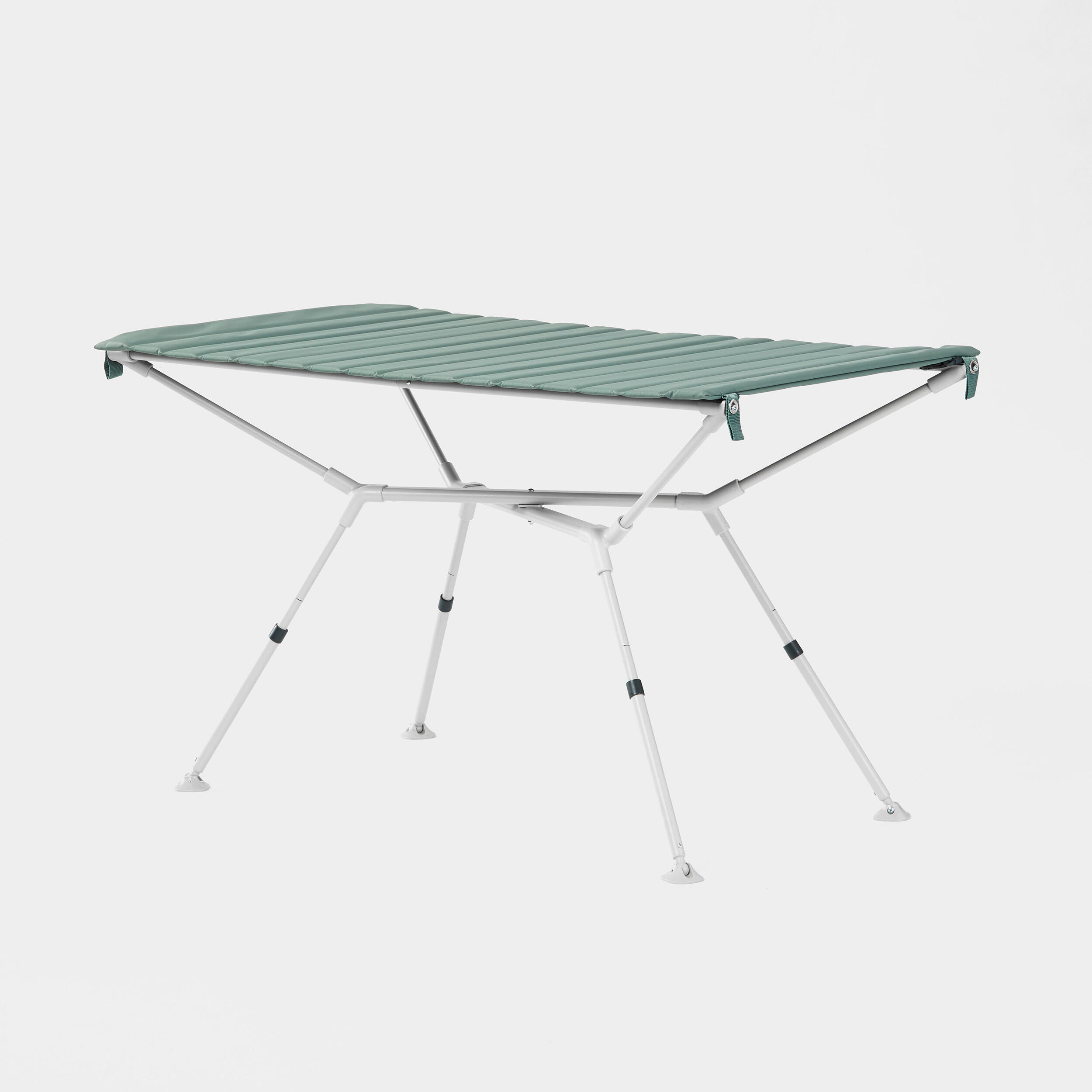 QUECHUA Mesa de camping compacta desmontable 4/6 personas Quechua