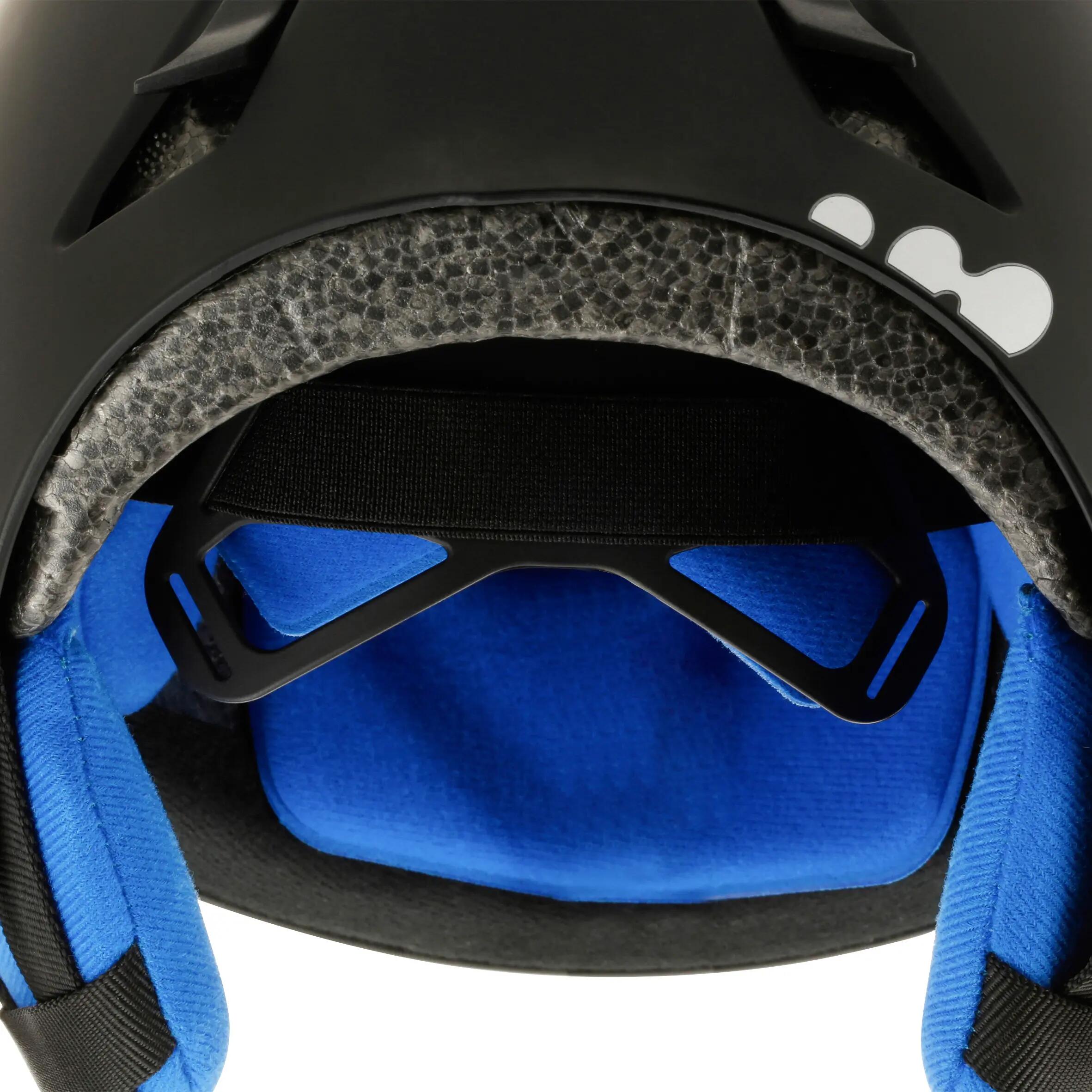 Stream 500 Children’s Ski and Snowboard Helmet - Black 7/9