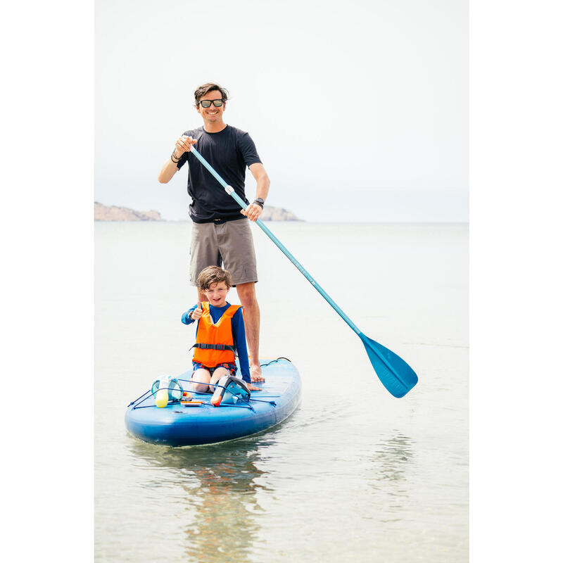 Pack paddle surf hinchable 10" (<130kg). Tabla, bomba y remo
