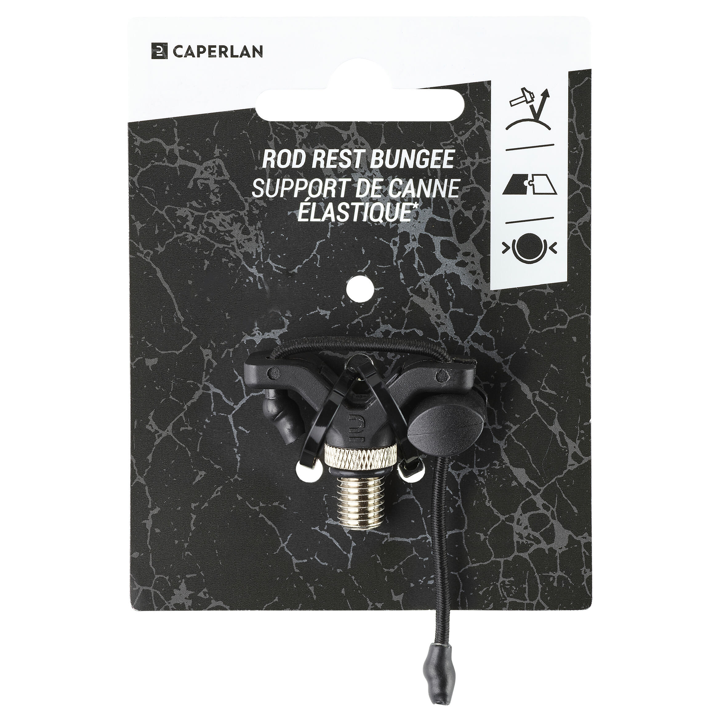 CAPERLAN Zadný držiak na prút Rod Rest Bungee bez · záber 4