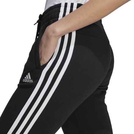 adidas Essentials 3-Stripes Fleece Joggers - women