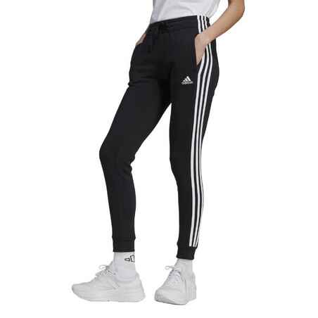 adidas Essentials 3-Stripes Fleece Joggers - women