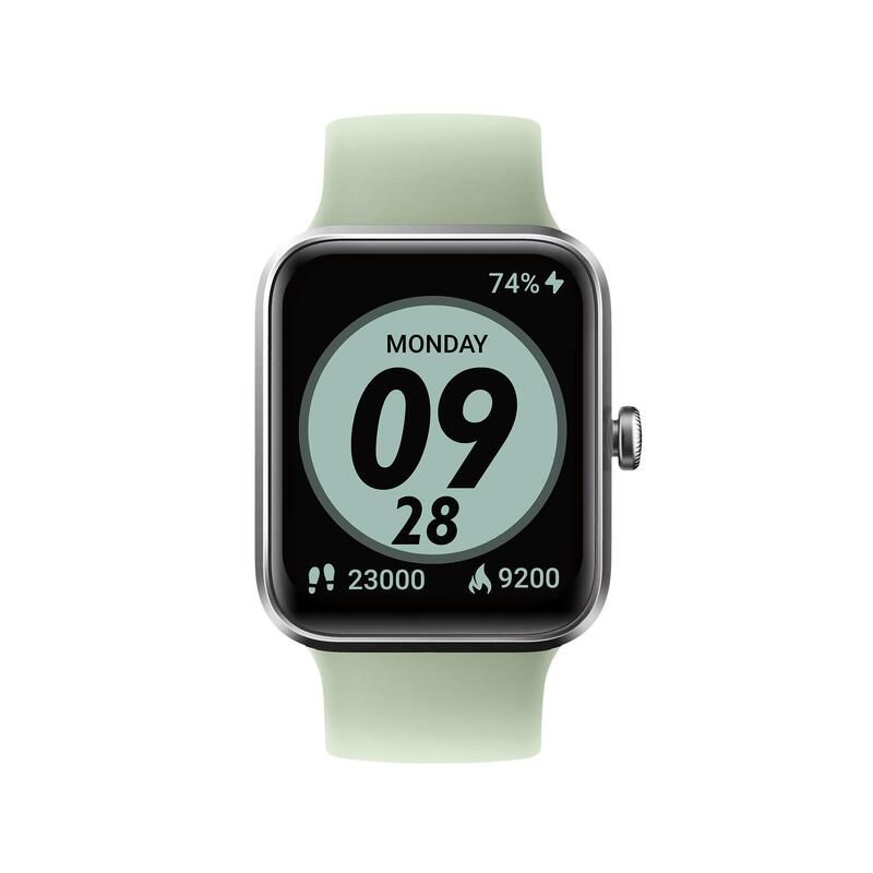 Multisport-smartwatch met hartslagmeting CW500 S groen