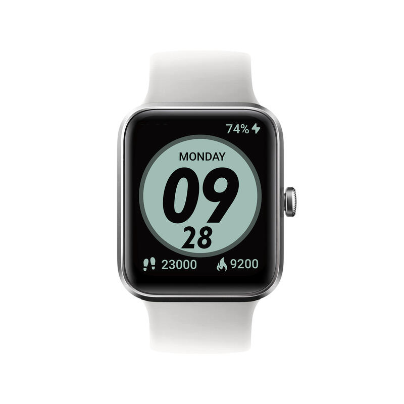 Multisport-smartwatch met hartslagmeting CW500 S wit