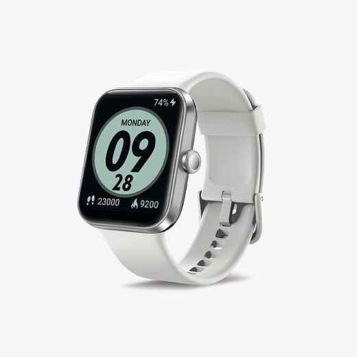 
      Laufuhr Smartwatch Multisportuhr mit Herzfrequenzmessung - CW500 S weiss
  