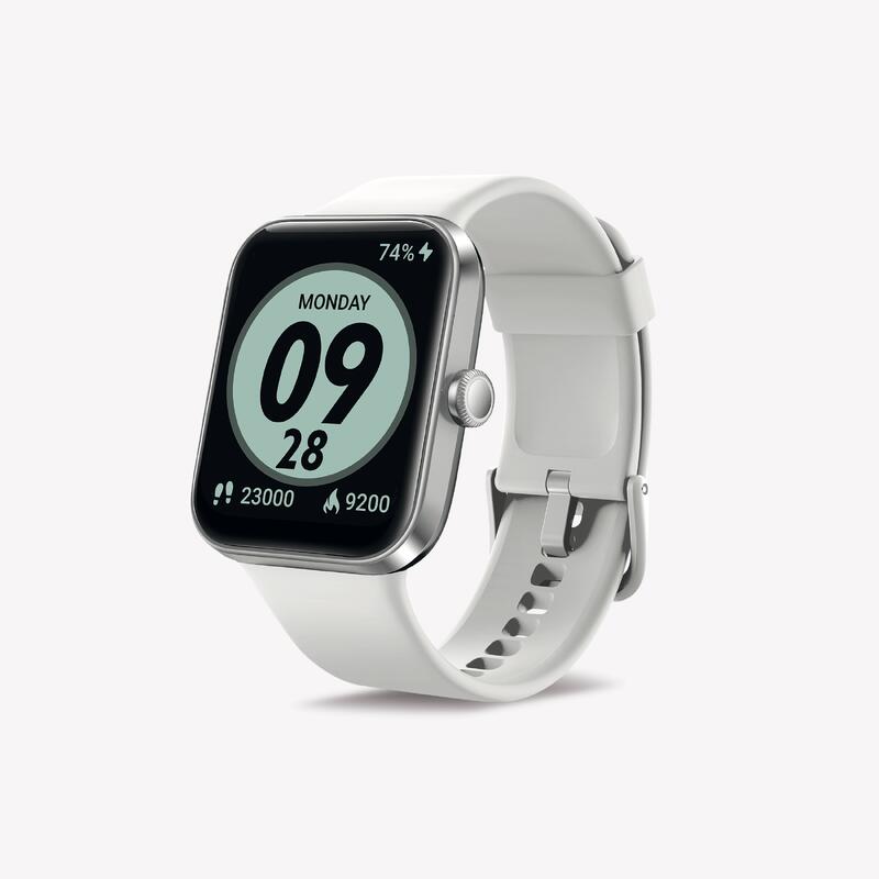 Laufuhr Smartwatch Multisportuhr mit Herzfrequenzmessung - CW500 S weiss