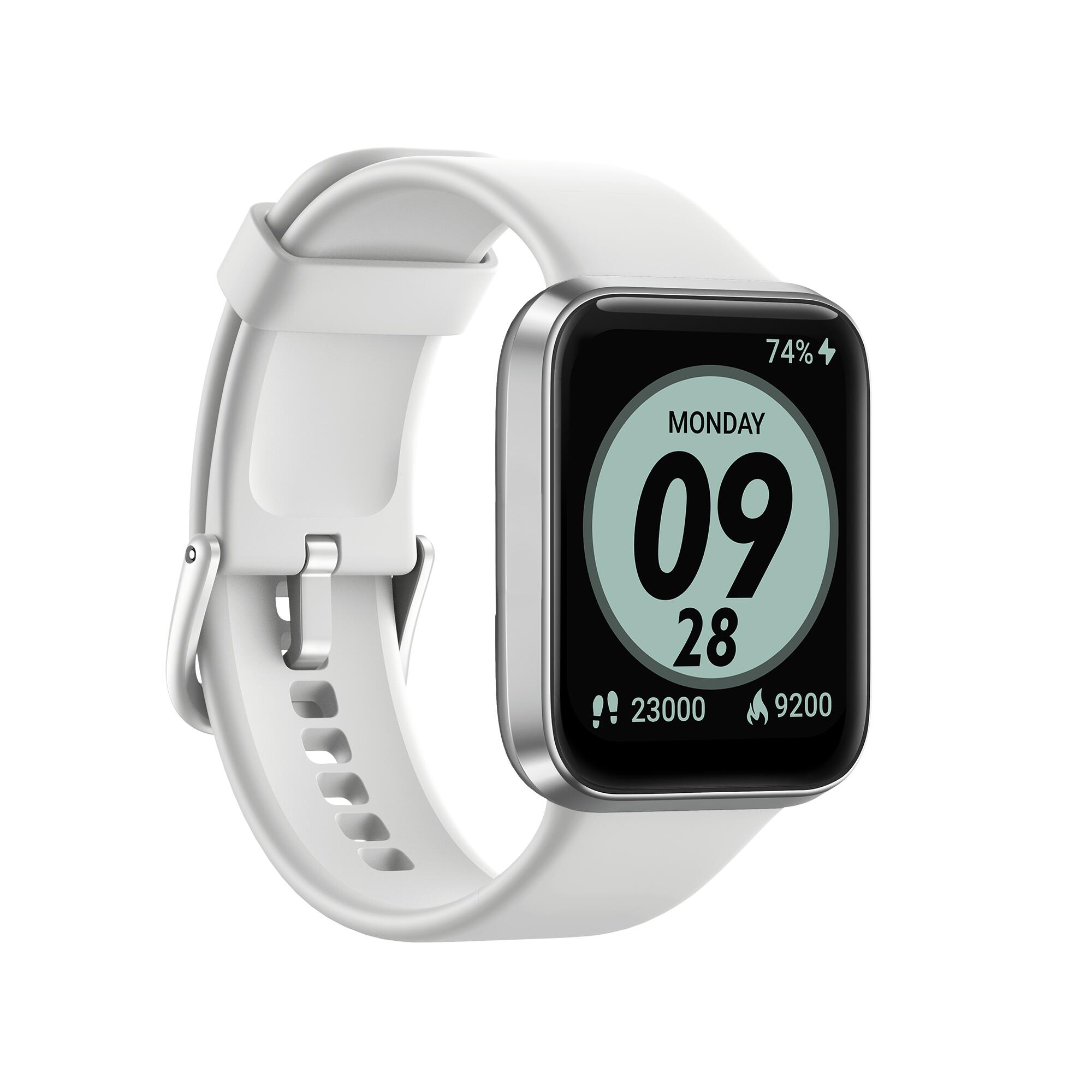 Montre connect e multisport cardio CW500 S Blanche