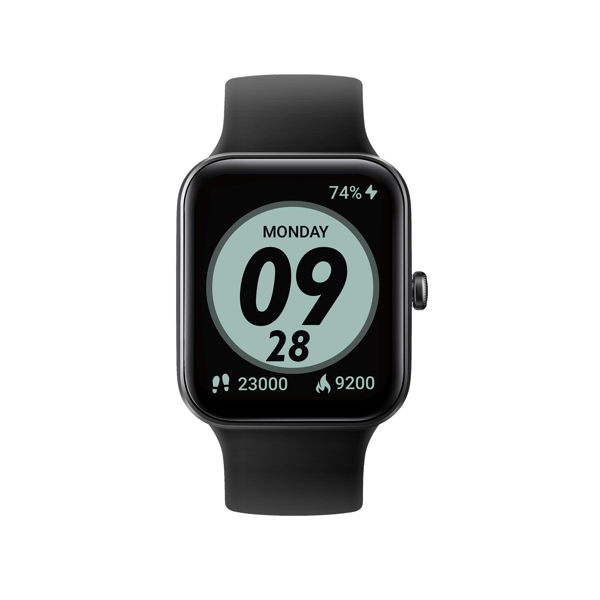 Montre connectée multisport homme – CW 500 noir - DECATHLON